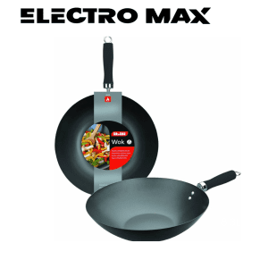 Ibili 450530 Wok MOKA 30 cm – Revêtement Antiadhésif Tous Feux