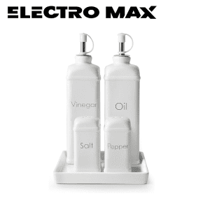 Ibili 715310 Set Vintage en Céramique – Service Élégant au Style Rétro | Idéal pour Décoration ou Usage Quotidien