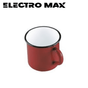 Ibili 911008 Pot Vintage Rouge 8 cm – Petit Casseron en Aluminium | Idéal pour Chauffe-Lait, Sauce ou Beurre Fondu