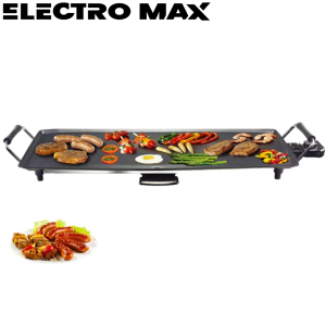 Bonomi XH-KPP9022 Plaque à Griller 90CM – Grande Plancha Électrique Puissante et Antiadhésive