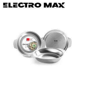Ibili 665824 Plat à Rations 24 cm – Inox Durable Tous Feux Induction