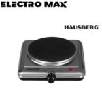 HAUSBERG HB-544 PLAQUE CHAUFFANTE EN ACIER À BRÛLEUR UNIQUE