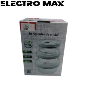Set de 3 porte aliments ronds jata RC50