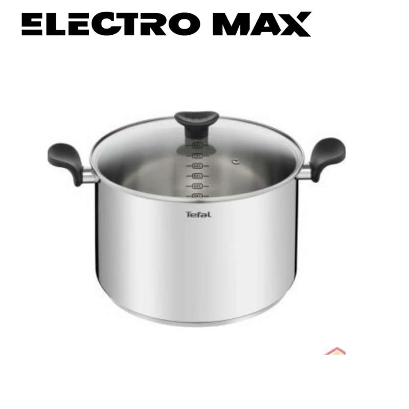TEFAL E3086404 MARMITE INOX COUV EN VERRE 28CM PRIMARY