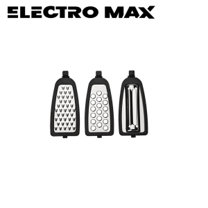 Ibili 772500 Râpe EasyCook à 3 Lames – Râpe Manuelle Multifonction | Pour Légumes, Fromages et Fruits