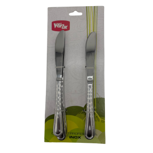 Winox YR-RDSK-B012 Lot de 6 Couteaux à Dessert – Acier Inox Élégant
