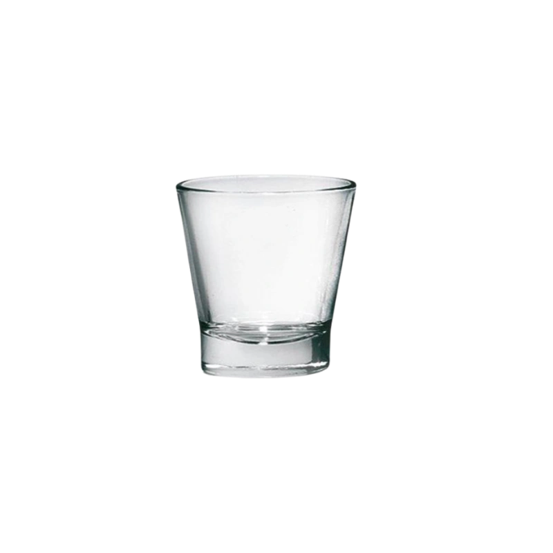 Ibili MH-CAFFINO Lot de 6 Verres à Café – Design Transparent Résistant