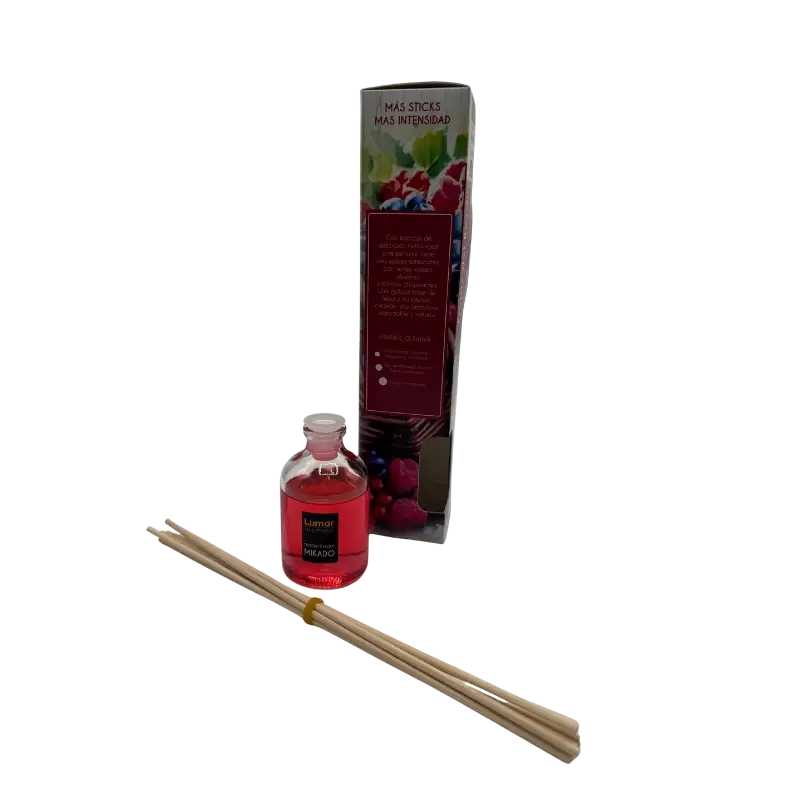 Lumar 700620 Mikado Fruits des Bois 50 ml – Diffuseur Aromatique Naturel