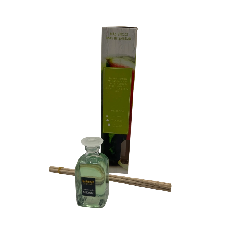 Lumar 700624 Mikado 50ml – Aromatique Vanille Reed Diffuser | Long-Lasting Vanilla Home Fragrance