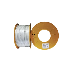AZATECH MX1510 WH Câble Coaxial – Transmission Haute Qualité, Signal Stable et Isolation Renforcée Blanc