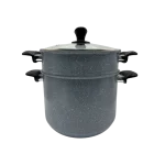Bonomi HC-CUP0120 Couscoussier Granit 20CM 6L – Marmite Antiadhésive et Résistante