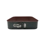 Bonomi YL-B11-2 Moule à Cake Granit Carré – Antiadhésif, Résistant et Facile à Démouler