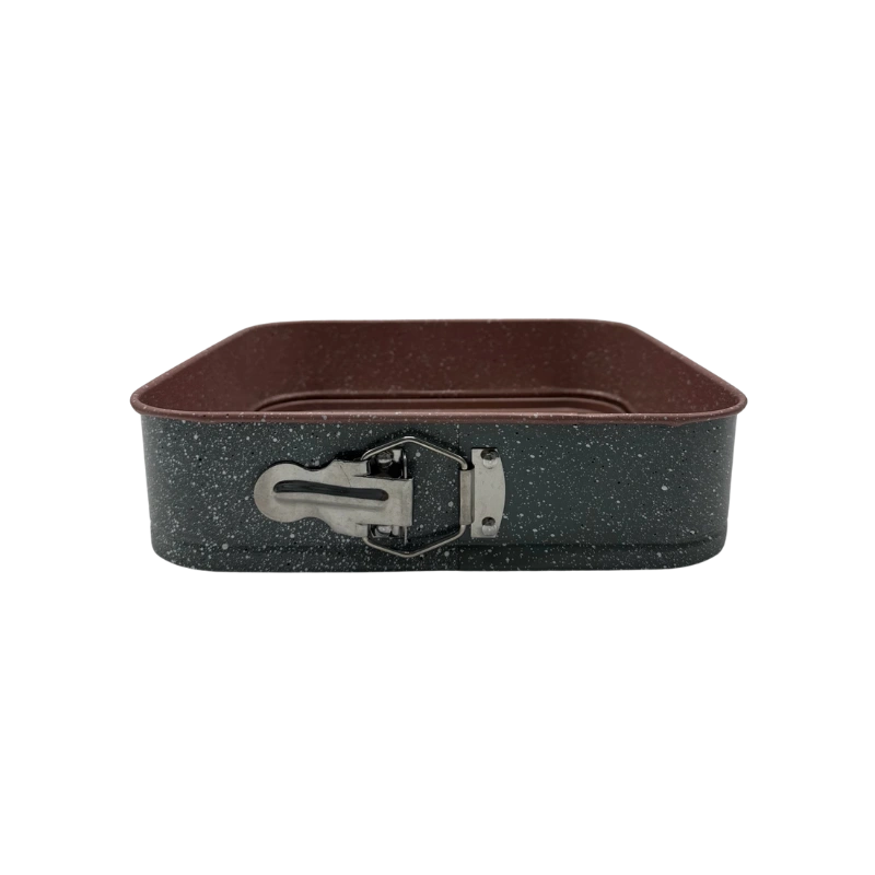 Bonomi YL-B11-2 Moule à Cake Granit Carré – Antiadhésif, Résistant et Facile à Démouler