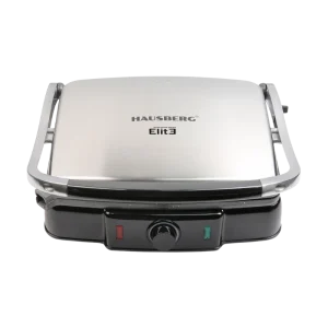 Hausberg HB-533 Sandwich Maker & Gril Électrique – Appareil Multifonction, Puissant et Compact 2000W
