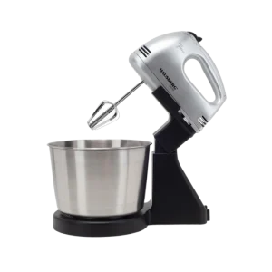 Hausberg HB-3551NG Mixeur avec Bol 2L 250W – 7 Vitesses, Moteur en Cuivre et Bol Inox Noir