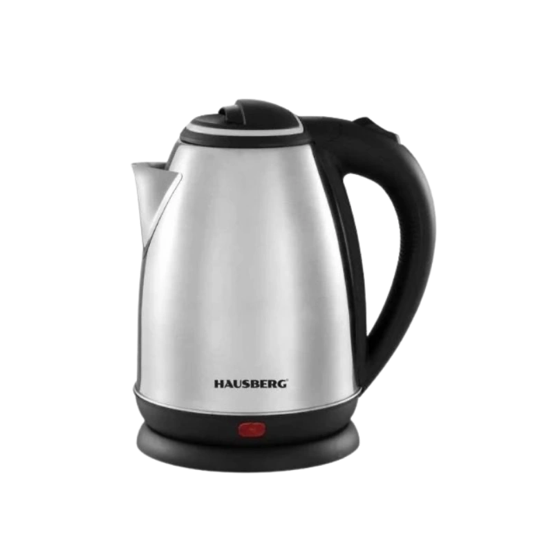 Hausberg HB-3615 Bouilloire Électrique 1,8L 1500W – Inox Durable, Arrêt Automatique et Design Élégant