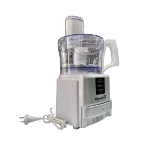 Hausberg HB-7522AB Robot Culinaire Électrique 600W – Bol 1.2L, 2 Vitesses, Lames Inox et Accessoires Multiples
