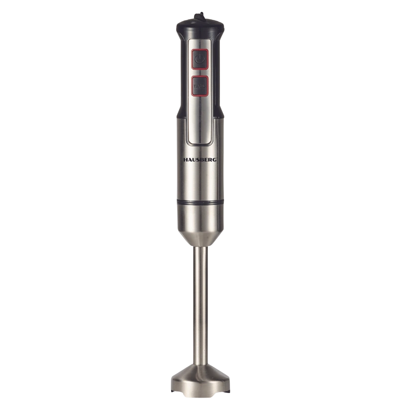 Hausberg HB-7668NG Mixeur Plongeant Électrique 1000W – Inox, 2 Vitesses, Lame Amovible et Moteur Cuivre Noir
