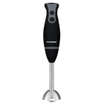 Hausberg HB-7672NG Mixeur Plongeant 300W – 2 Vitesses, Lames Inox, Poignée Ergonomique Noire