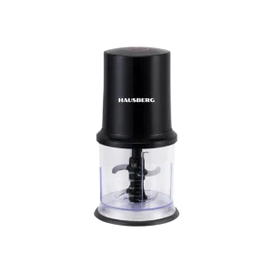 Hausberg HB-4502NG Hacheur Électrique 400W – Bol 500ml, 4 Lames Inox, Turbo Boost et Moteur Cuivre
