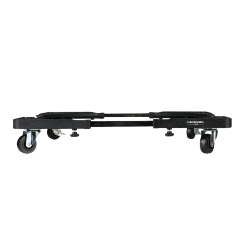 Hausberg HB-H101R Support à Roulettes – Base Mobile Réglable pour Machine à Laver & Réfrigérateur, Anti-Rouille et Ventilée