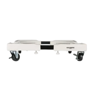Hausberg HB-H 103R Base de Support pour Appareils Électroménagers Blancs à Roulettes Blanc