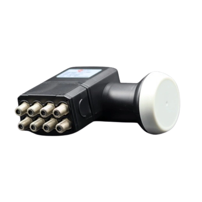 Qsmarter QS-8 OCTO LNB – Tête Satellite 8 Sorties, 0.1 dB, Full HDTV, Étanche, Haute Sensibilité, Réception Multi-Récepteurs