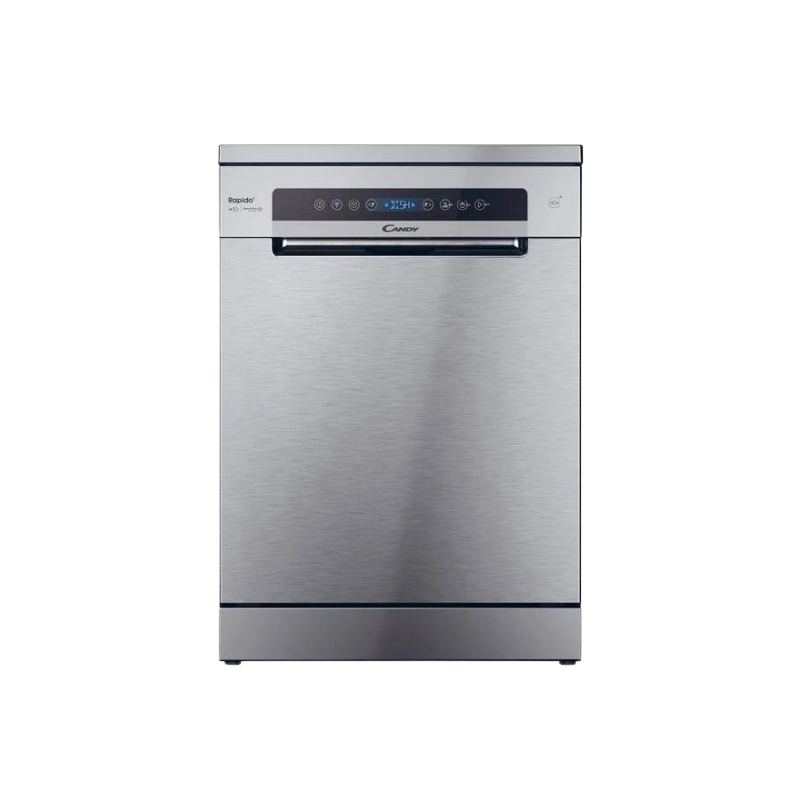 Candy CF6C4F0X Lave-Vaisselle Inox 13 Couverts – A++ Speed-Drive Inverter, Maxi TUB et Wi-Fi Connecté