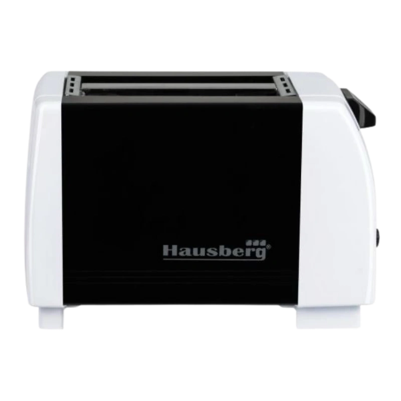 Hausberg HB-150NG Grille-Pain Électrique – Design Moderne, Puissance et Toasts Dorés Parfaits