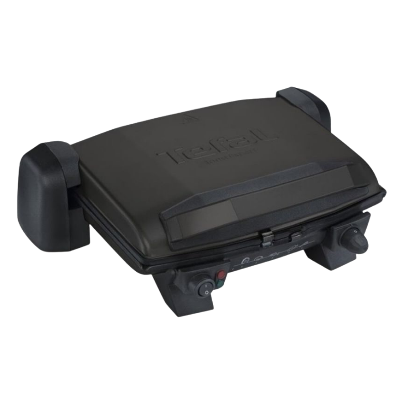 Tefal GC1918TR Grill Panini Toast Expert Noir – Plaques Antiadhésives et Bac de Récupération des Graisses
