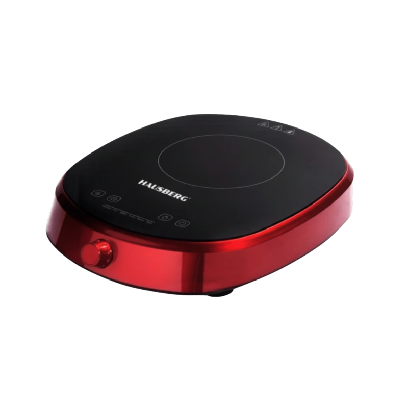 Hausberg HB-1527RS Cuisinière à Induction Électrique – Brûleur Unique Puissant, Moderne et Économique