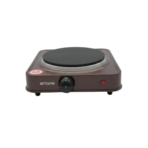 Ertone ERT-MN 100MR Plaque Chaude à Brûleur Unique – Compacte, Puissante et Idéale pour la Cuisine Rapide