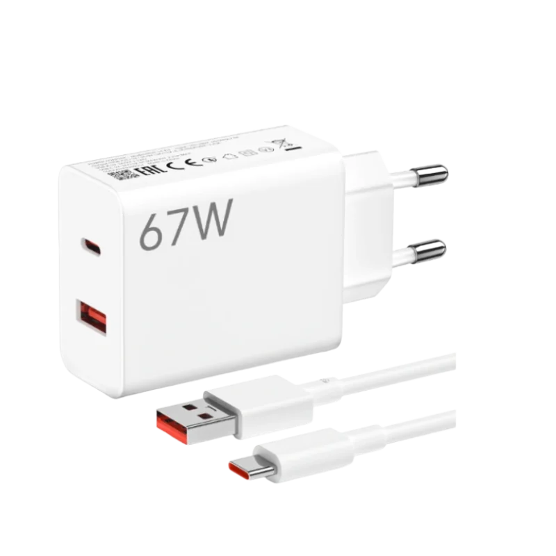 Xiaomi CH80MDY12 Adaptateur USB-C – Chargeur GaN Puissant et Compact
