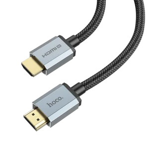 HOCO CAB20US03 Câble HDTV US03 4K – HDMI 2.0 Mâle à Mâle 1M, Haute Définition et Transmission Stable (L=1M)