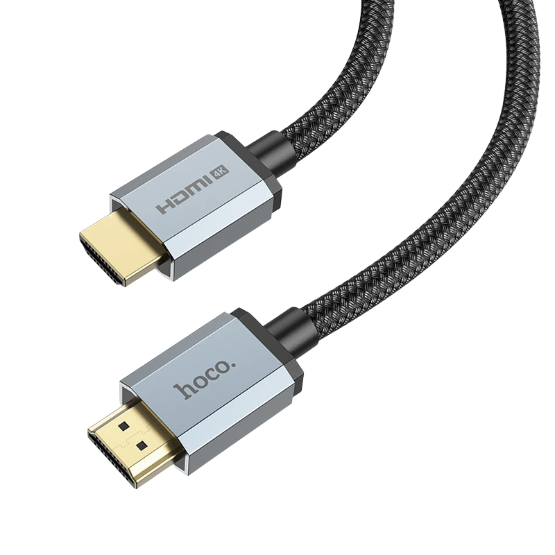 HOCO CAB20US03 Câble HDTV US03 4K – HDMI 2.0 Mâle à Mâle 2M, Haute Définition et Transmission Stable (L=2M)
