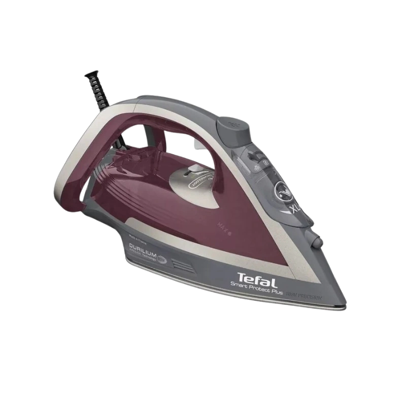 TEFAL FV6870E0 Fer à Repasser 2800W – Technologie Smart Temp, Effet Pressing 260g/min, Semelle Durilium AirGlide