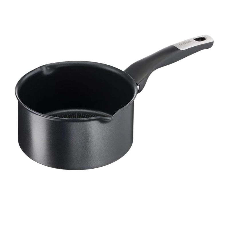 TEFAL G2552902 Casserole 18cm Induction 2,1L – Revêtement Titanium Antiadhésif, Thermo-Spot