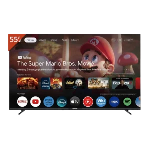 SCHNEIDER LE-55VB5 TV LED 55" Smart UHD 4K – Android TV, Wi-Fi, Bluetooth 5.1, 4 HDMI, Son 20W