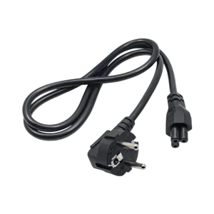 CABLEPCPOR – Câble d’Alimentation 3 Broches pour PC Portable, Écran ou Imprimante