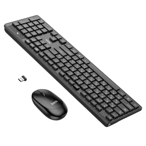 HOCO CLAVIER01 – Clavier Sans Fil 2.4G Compact et Ergonomique