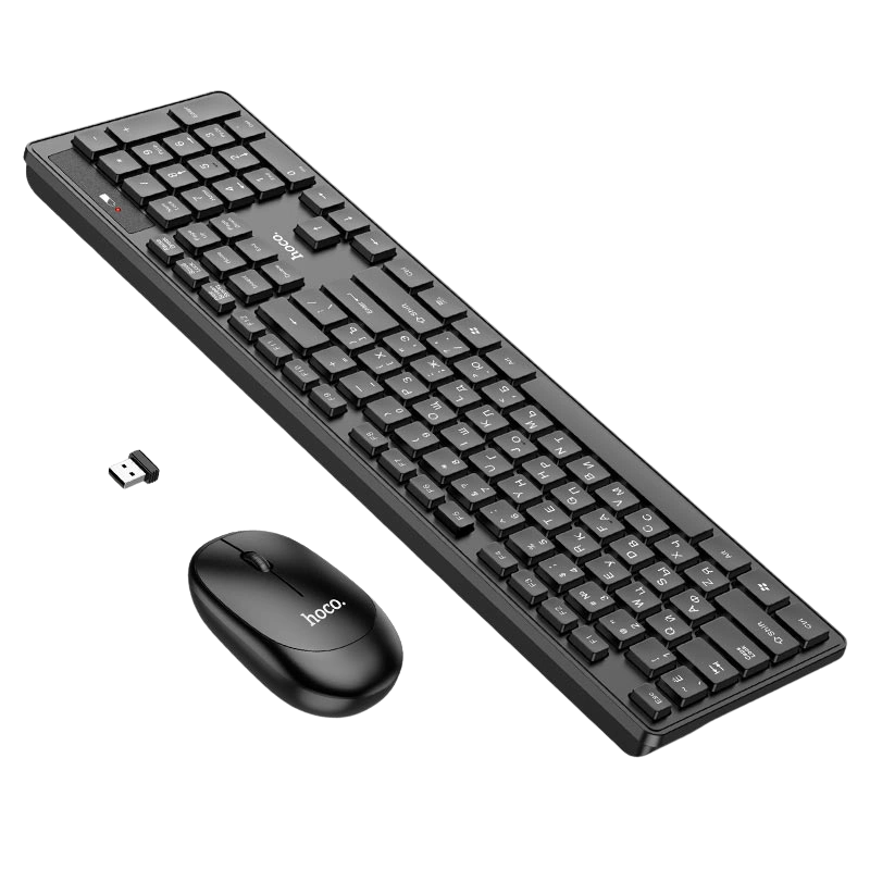 HOCO CLAVIER01 – Clavier Sans Fil 2.4G Compact et Ergonomique
