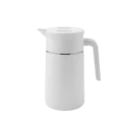 TATCH MLH9129-120 Thermos 1,2L – Carafe Isotherme Design Blanc pour Boissons Chaudes et Froides
