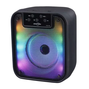 GTS-1750 Haut-Parleur Bluetooth Portable KTS – Enceinte Sans Fil 4 Pouces, 5W, TWS, MP3, Lumières RGB