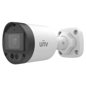 UNV UAC-B125-AF28LM Caméra Bullet Mini 5MP – HD Analogique, Lentille Fixe 2.8mm, IR 30m, Micro Intégré