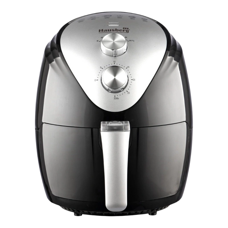 Hausberg HB-2250 Airfryer – Friteuse à Air Électrique 2,6L avec Contrôle de Température et Cuisson Saine Sans Huile 1500W