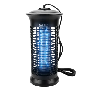 TATCH QH10-6W Tue-Moustiques Électrique – Lampe UV 6W, Piège à Insectes Silencieux et Efficace