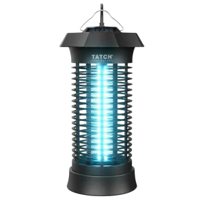 TATCH QH10-6WA Tue-Mouches Électrique – Lampe UV 6W, Piège à Insectes Silencieux