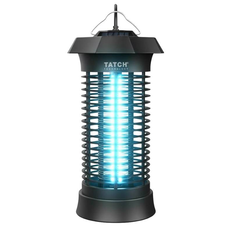 TATCH QH10-6WA Tue-Mouches Électrique – Lampe UV 6W, Piège à Insectes Silencieux