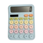 CALCUL01R Calculatrice Électronique RH2208B – Grand Écran LCD, Design Moderne