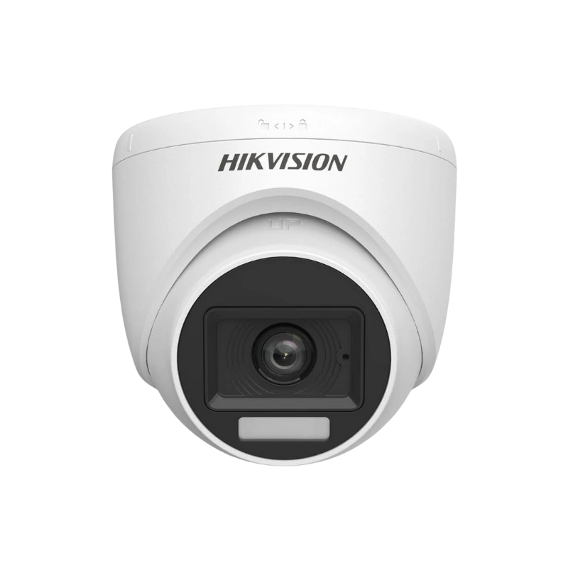 HIKVISION DS-2CE76D0T-ITPFS – Caméra Turret 2 MP Audio COAX, 4-en-1 (TVI/AHD/CVI/CVBS), IR 20 m